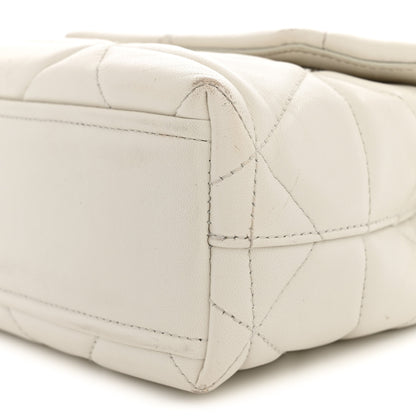 Prada Nappa Triangle Stitched Small Spectrum Bag White 8 of 15