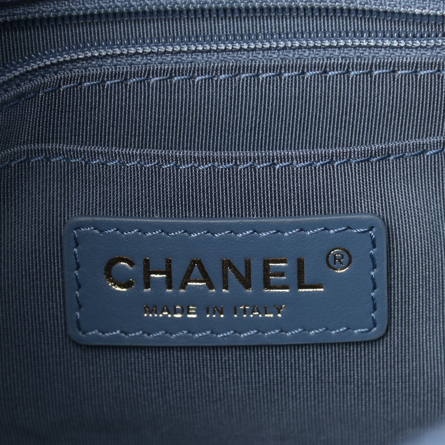 Metallic Goatskin Stitched Casual Trip Single Flap Blue
