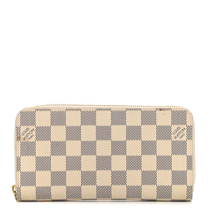 Louis Vuitton Damier Azur Zippy Wallet 1 of 10