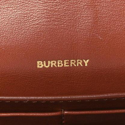 Burberry Grainy Calfskin Vintage Check Hampshire Crossbody Archive Beige Tan 5 of 7