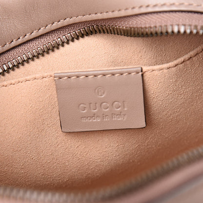 Gucci Calfskin Matelasse Small GG Marmont Chain Shoulder Bag Porcelain Rose 6 of 10