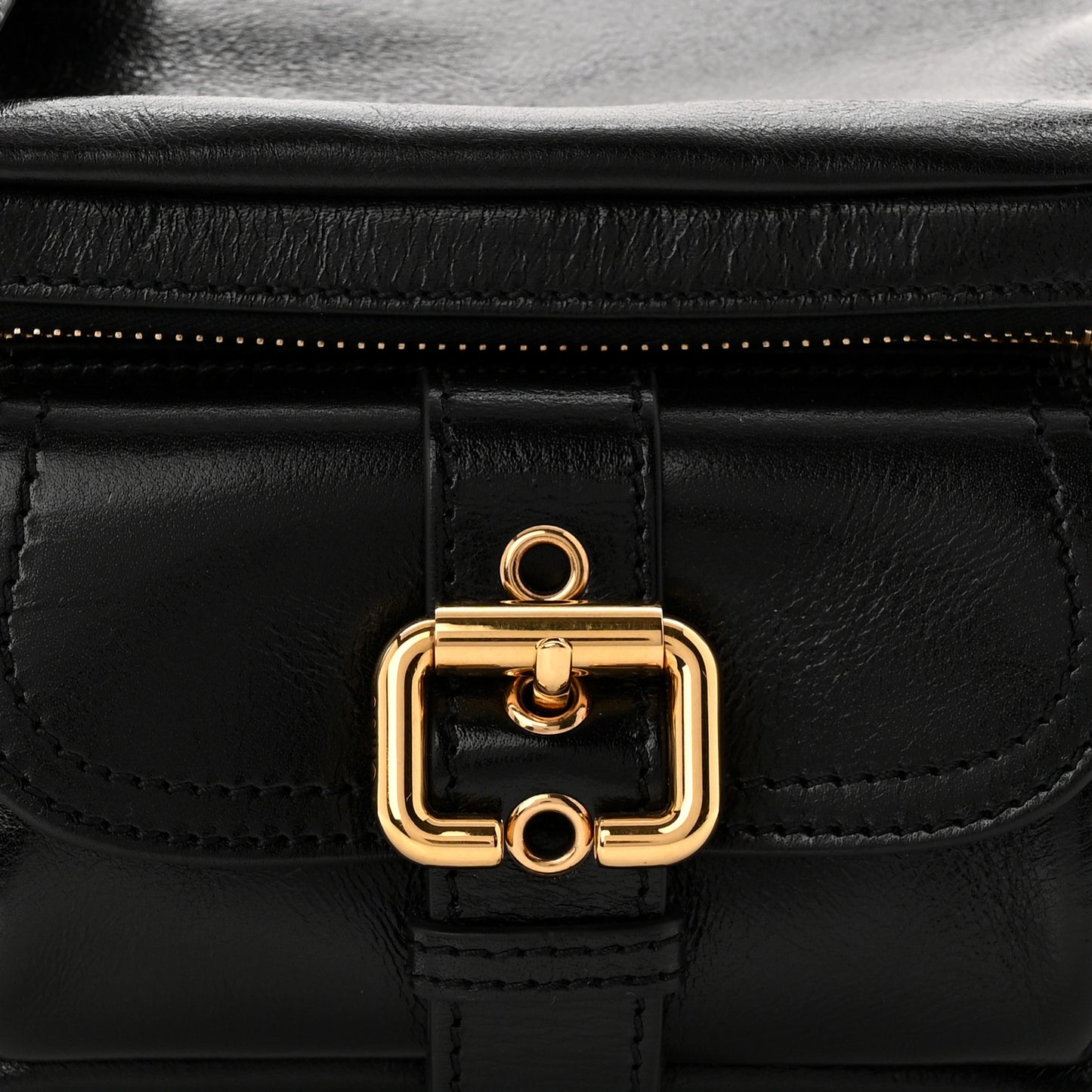 Shiny Buffalo Small Double Carry Camera Bag Black