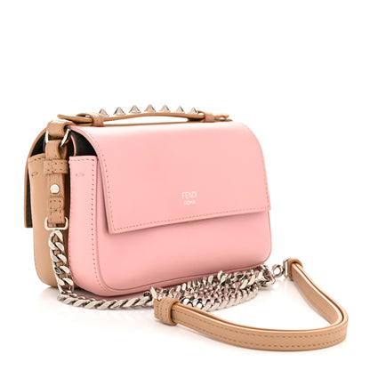 Fendi Vitello Dolce Hypnoteyes Micro Double Baguette Cuoio Bubblegum Multicolor 3 of 14