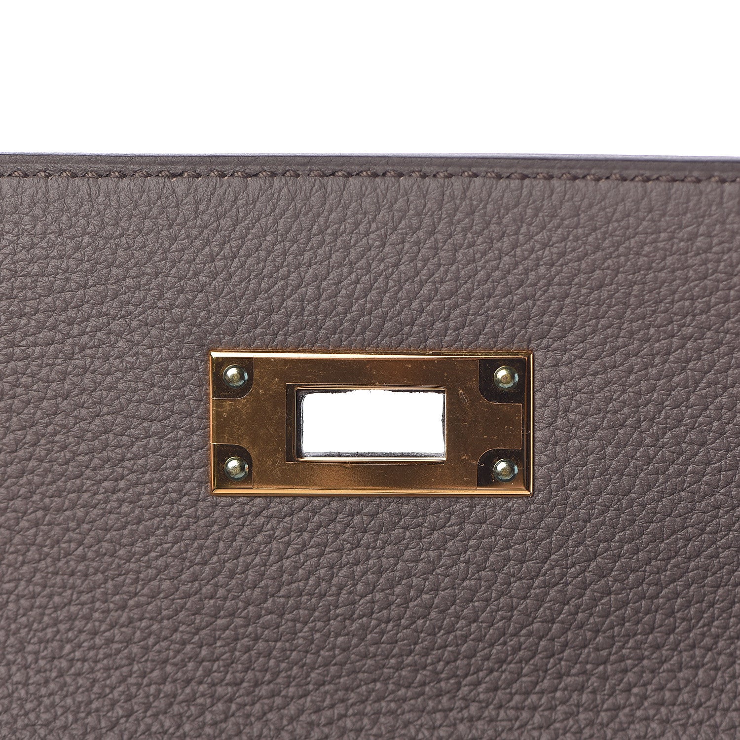 Hermes Togo Kelly Retourne 35 Etain 22 of 40