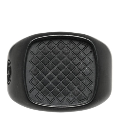 David Yurman Titanium Signet Ring 63 10.25 1 of 4