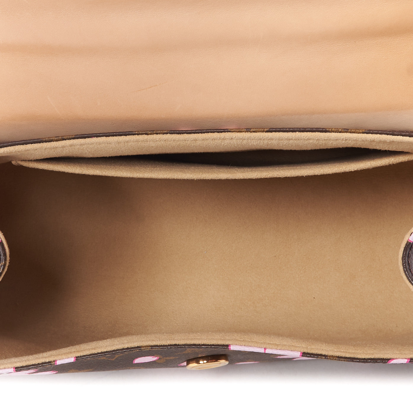 Monogram Cherry Blossom Sac Retro Bag Brown