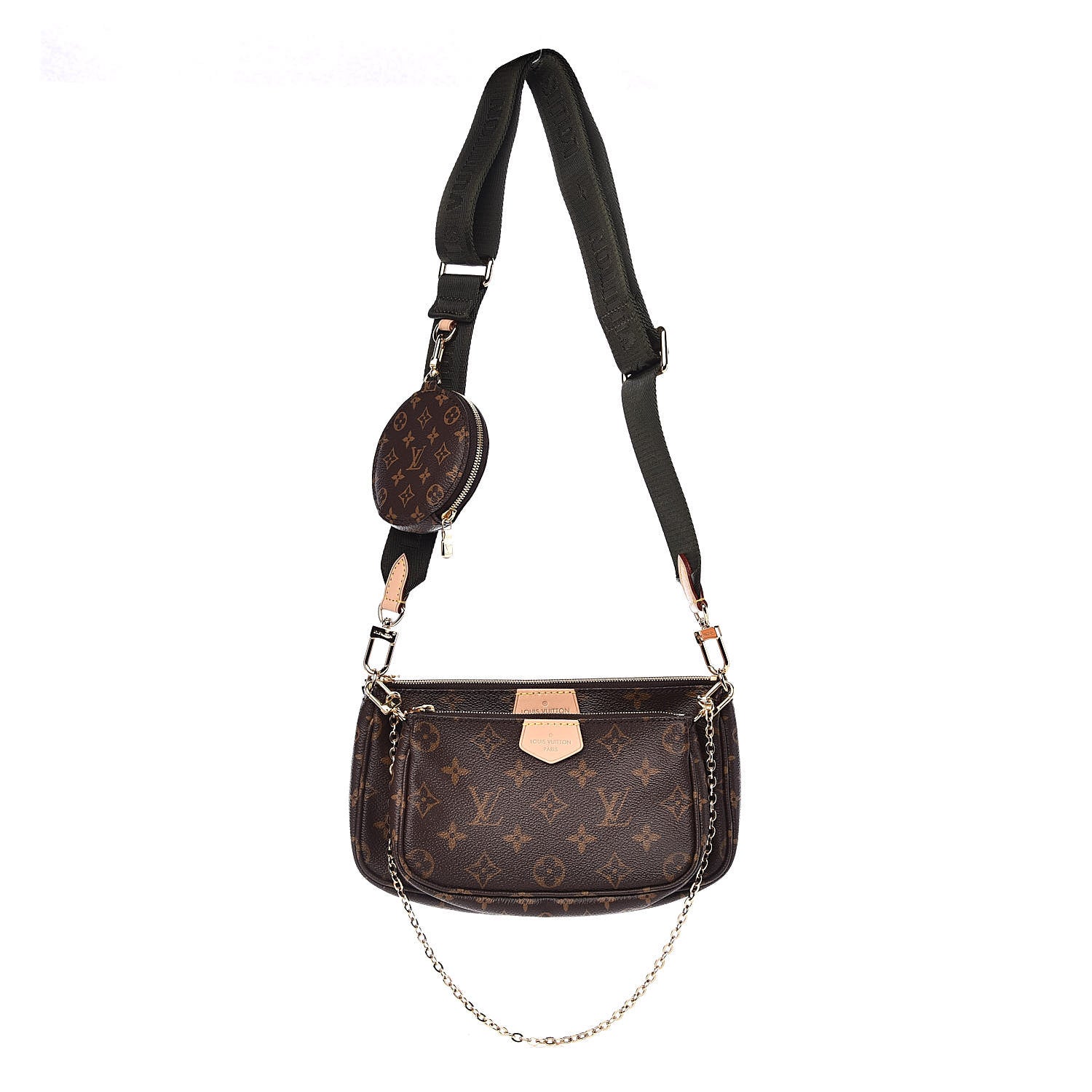 Louis Vuitton Monogram Multi Pochette Accessories Kaki 1 of 13
