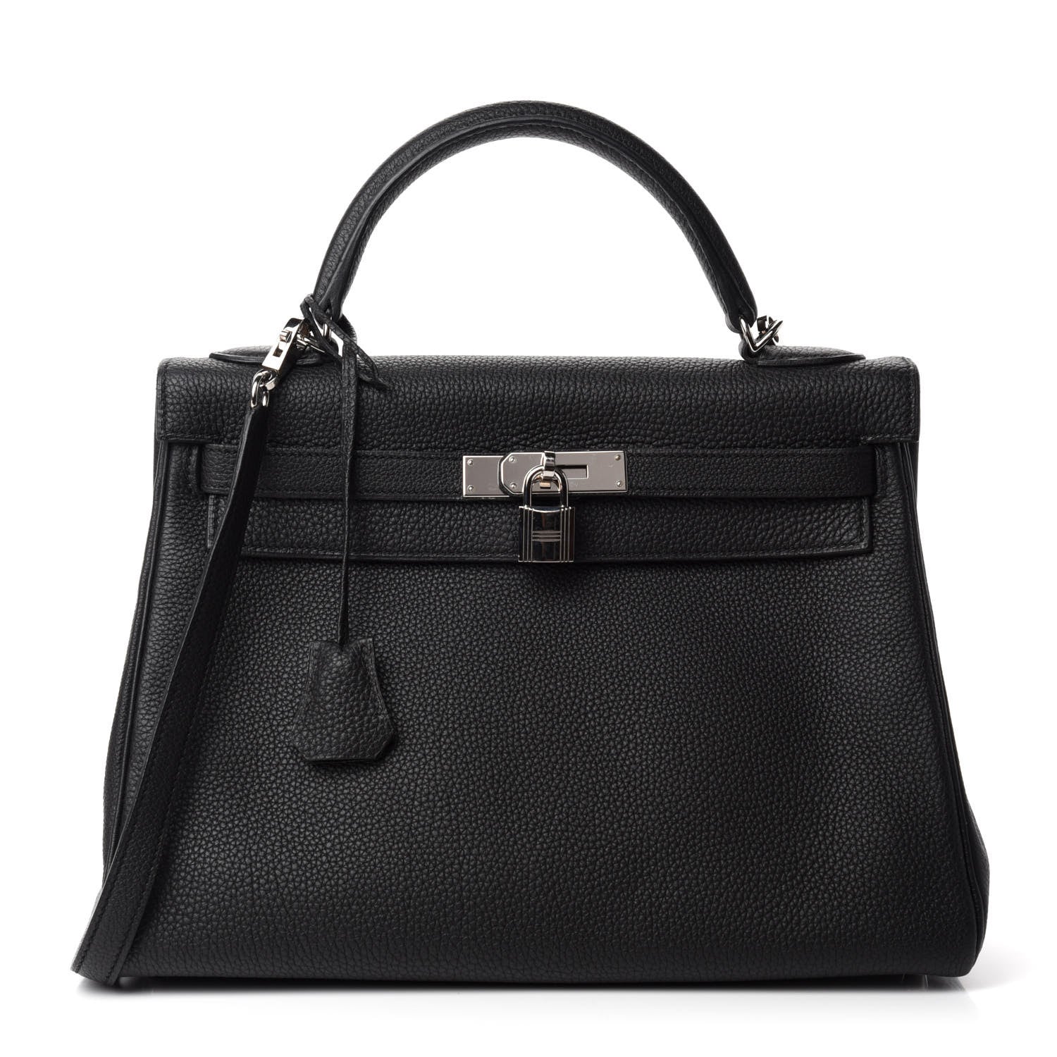 Hermes Togo Kelly Retourne 32 Black 1 of 39