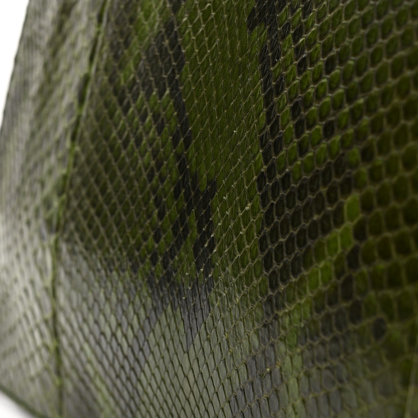 Snakeskin Medium Dionysus Shoulder Bag Green