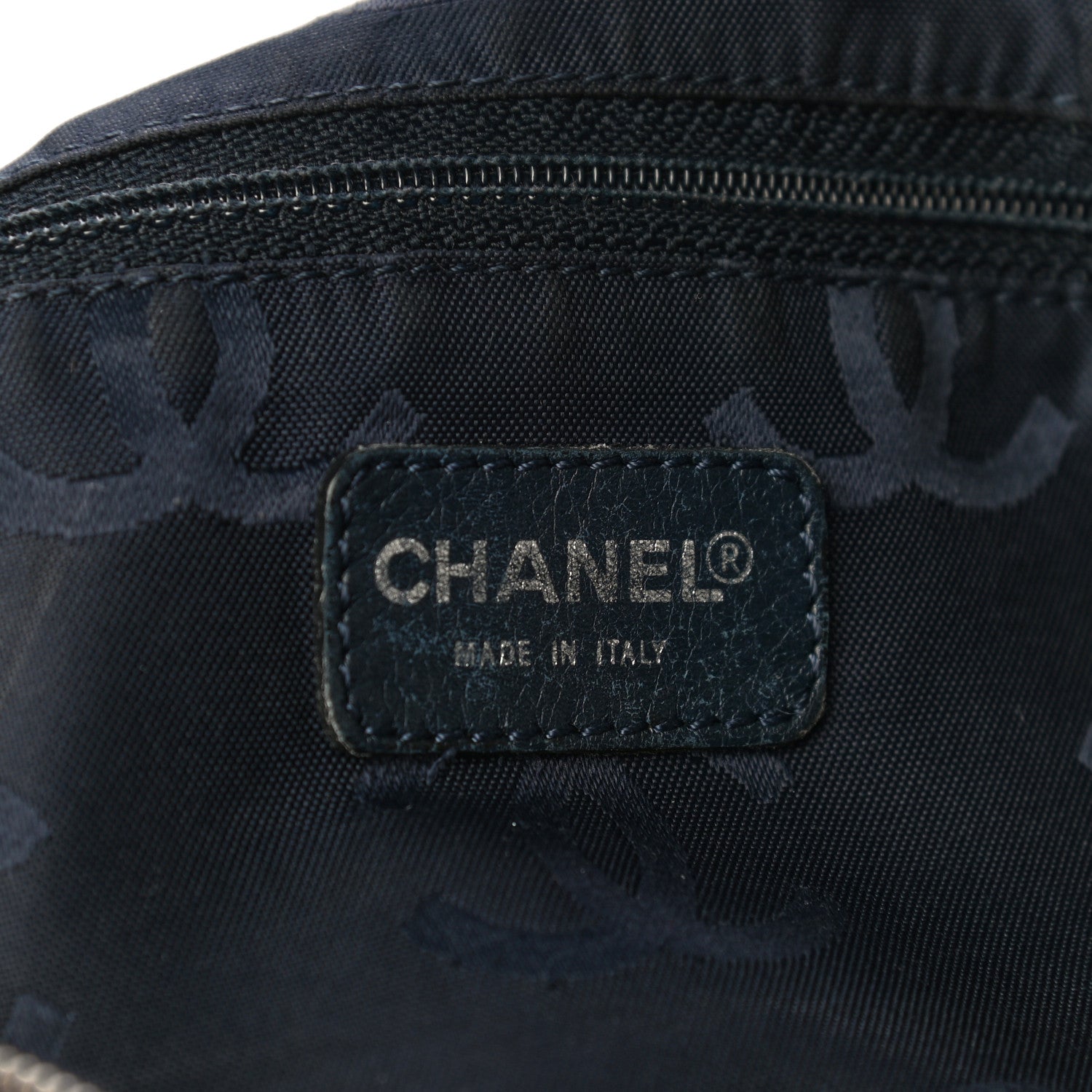 Chanel Denim CC Hobo Dark Blue 5 of 16