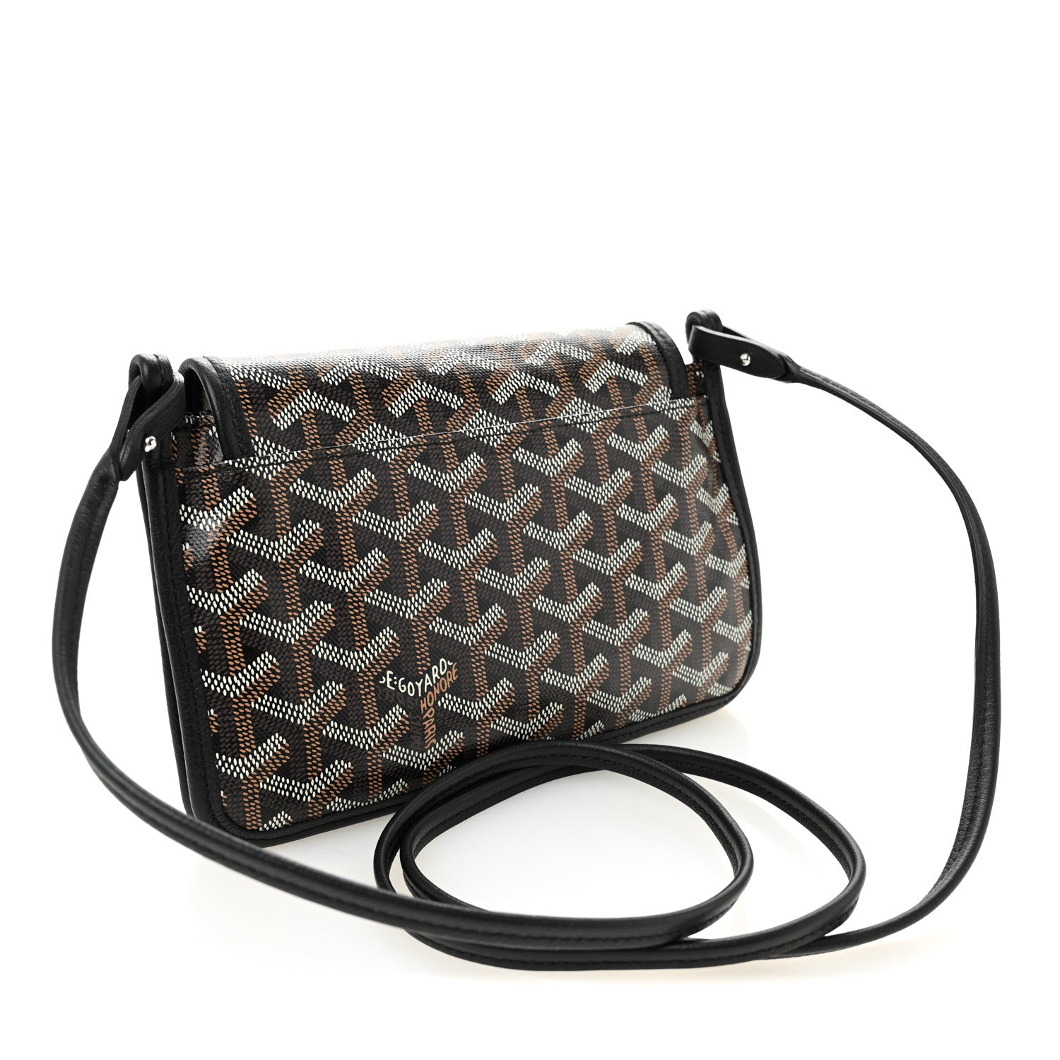 Goyard Goyardine Plumet Wallet Clutch Black 3 of 9