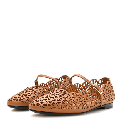 Hermes Calfskin Meli Ballet Flats 36 Naturel 4 of 9