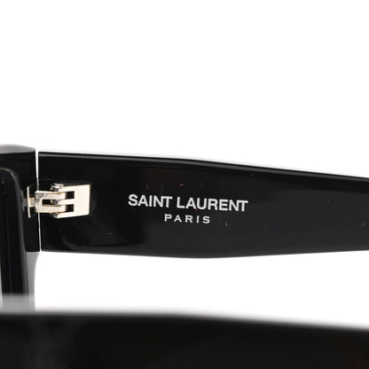 Saint Laurent Square SL M9 Sunglasses Black 6 of 9