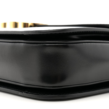 Celine Shiny Calfskin Medium Triomphe Black 10 of 11
