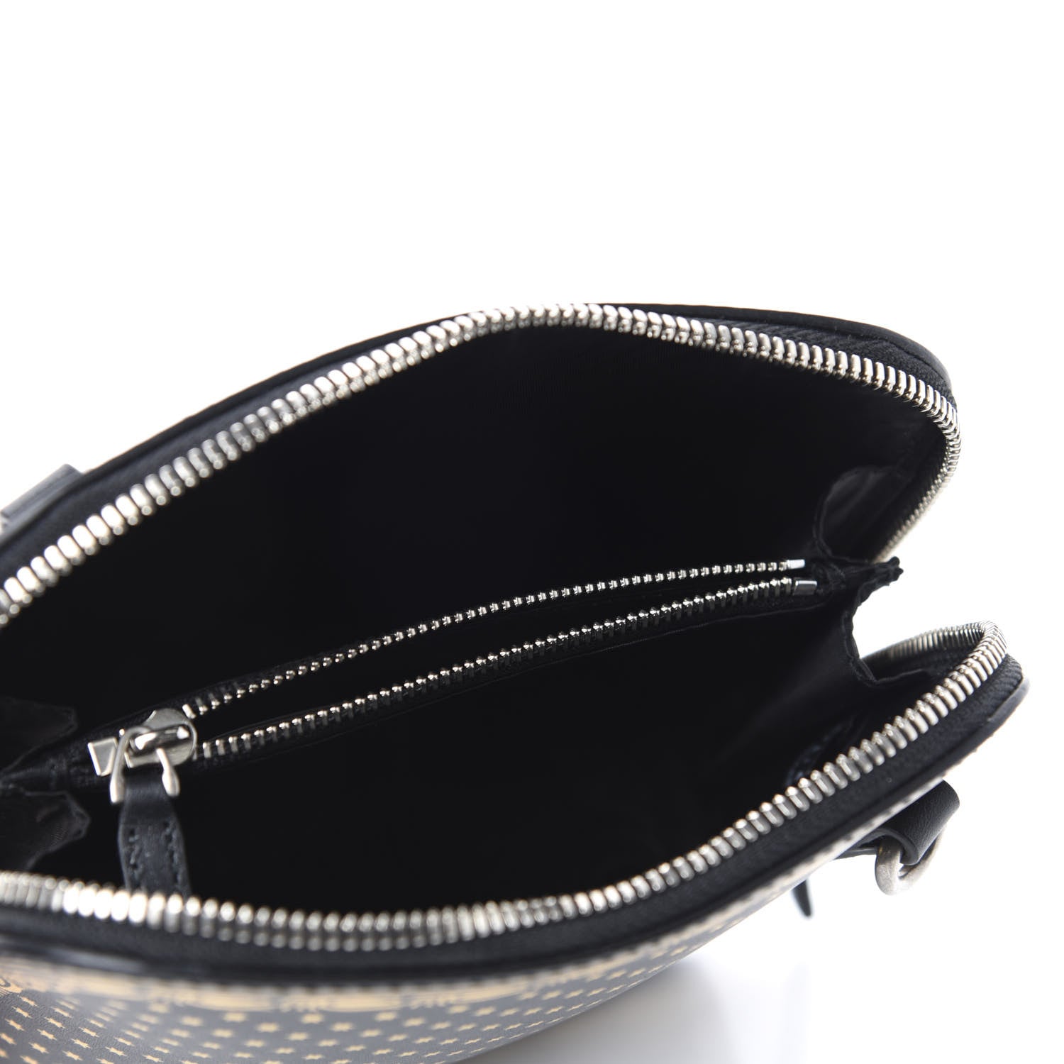 Gucci X SEGA Calfskin GUCCY Stars Mini Dome Shoulder Bag Black Gold 5 of 10