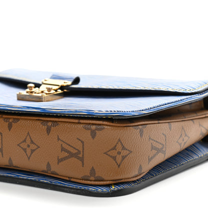 Louis Vuitton Epi Reverse Monogram Pochette Metis Denim Light 8 of 8