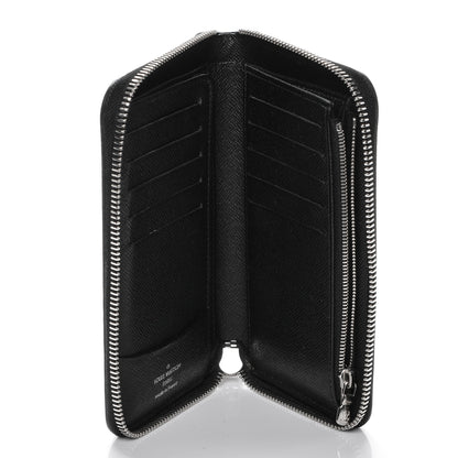 Louis Vuitton Epi Zippy Compact Wallet Black 5 of 10