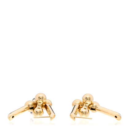 Tiffany 18K Yellow Gold Large HardWear Link Earrings 3 of 4