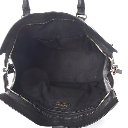 Saint Laurent Sheepskin Large Cabas ChYc Black 5 of 10