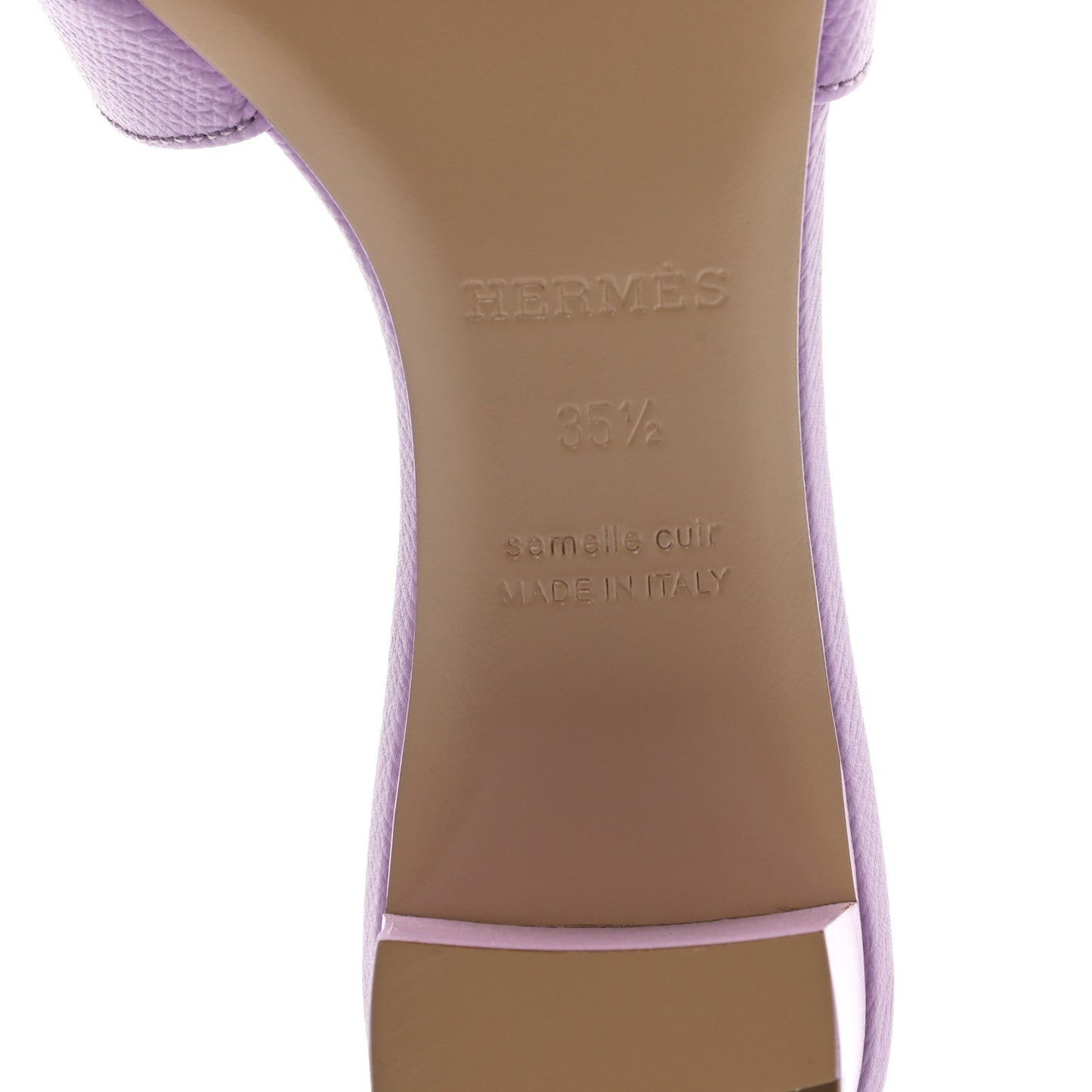 Epsom Oasis Sandals 35.5 Violet Amethyste