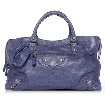 Balenciaga Agneau Giant 12 Silver Hardware City Jacynthe 1 of 10