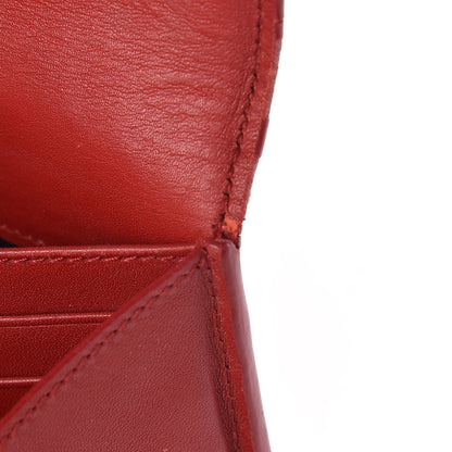 Saint Laurent Patent Belle De Jour Flap Wallet Red 11 of 13
