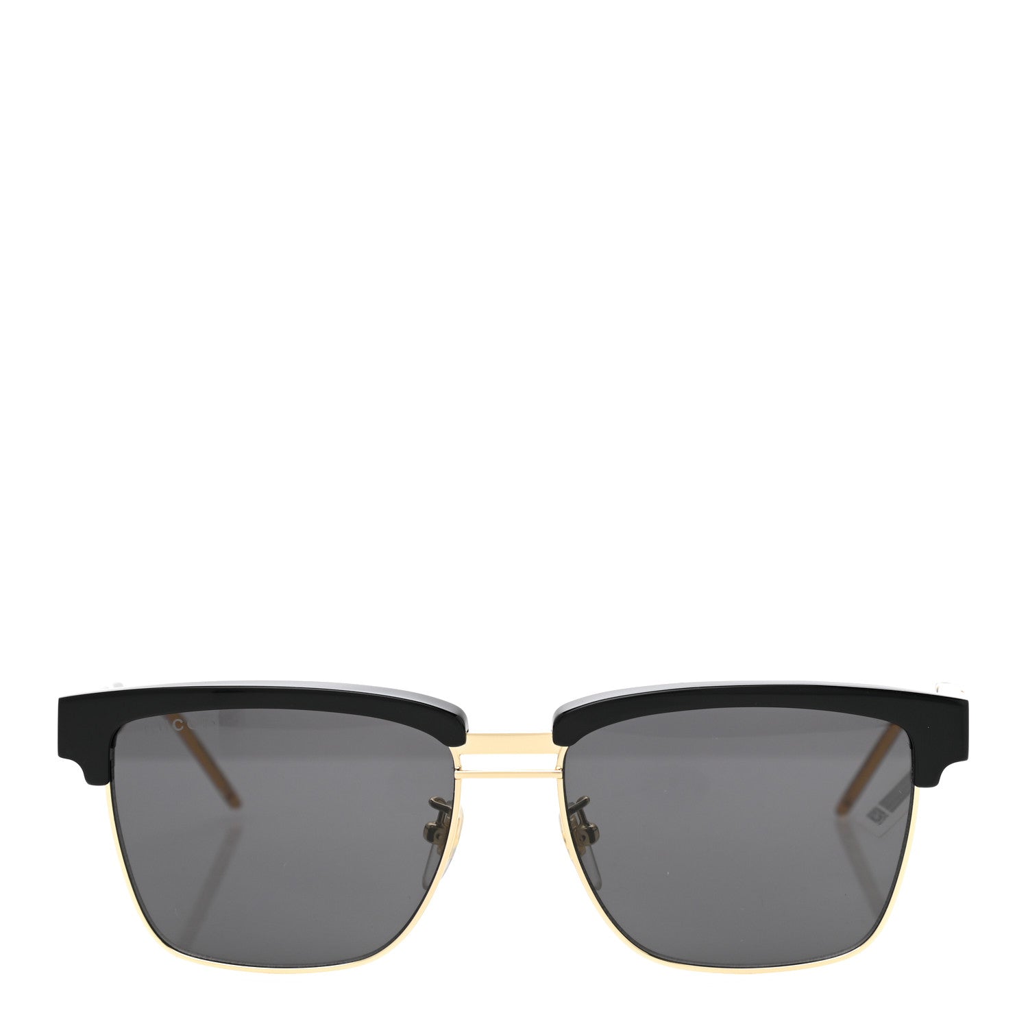 Gucci Squared Aviator GG Sunglasses GG0603S Black 2 of 7