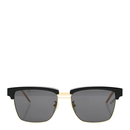 Gucci Squared Aviator GG Sunglasses GG0603S Black 2 of 7