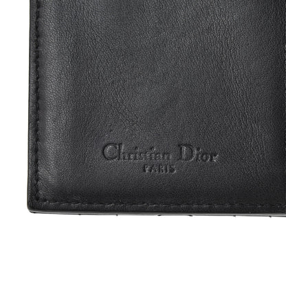 Christian Dior Patent Cannage Lady Dior Eden Wallet Black 7 of 10