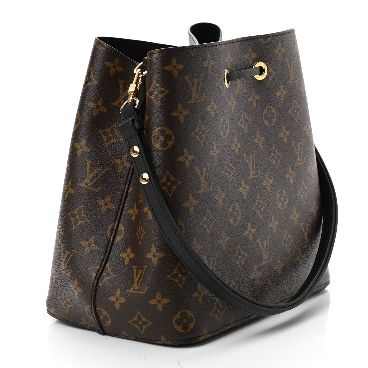 Louis Vuitton Monogram Neonoe MM Black 3 of 10