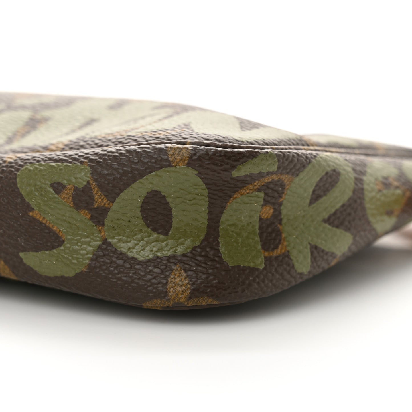Monogram Graffiti Pochette Accessories Kaki