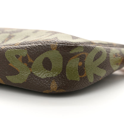 Louis Vuitton Monogram Graffiti Pochette Accessories Kaki 10 of 11