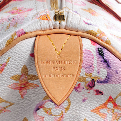 Louis Vuitton Watercolor Aquarelle Speedy 35 White 6 of 6
