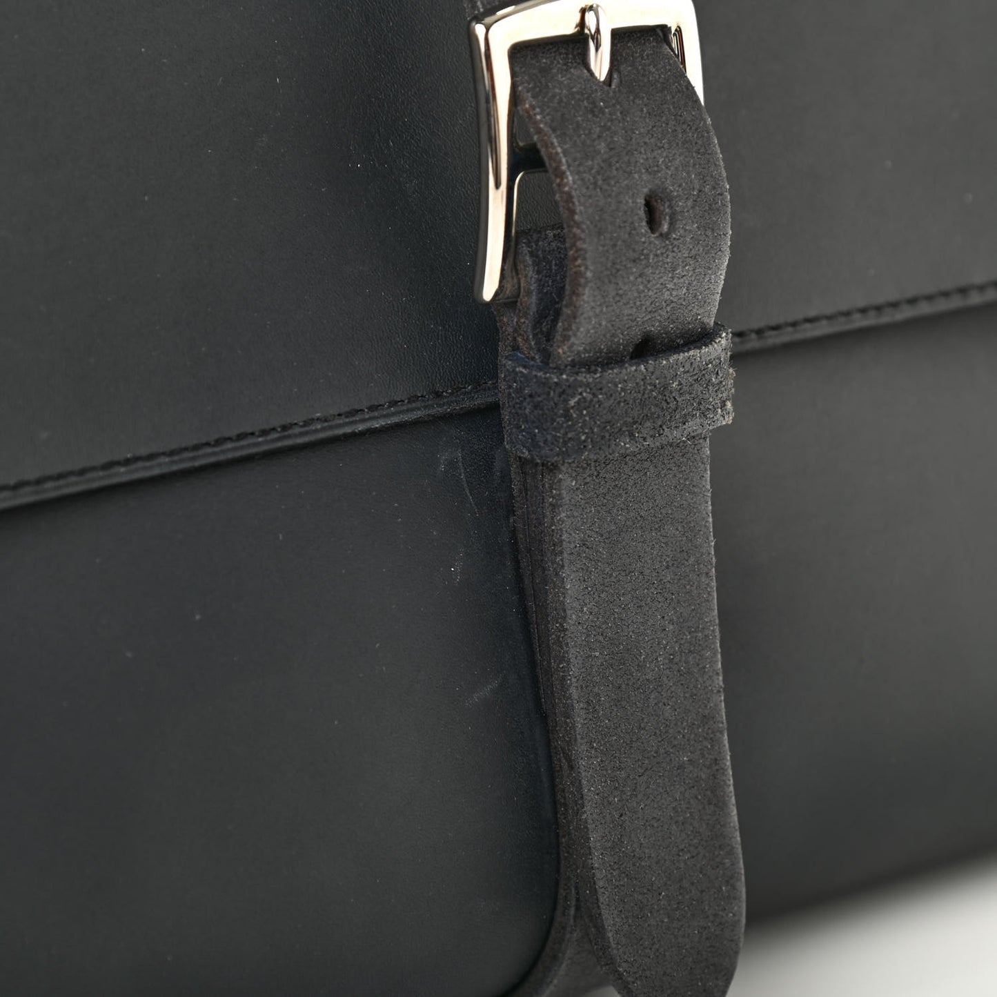 Sombrero Hunter Cowhide Etriviere II Meeting 38 Briefcase Black