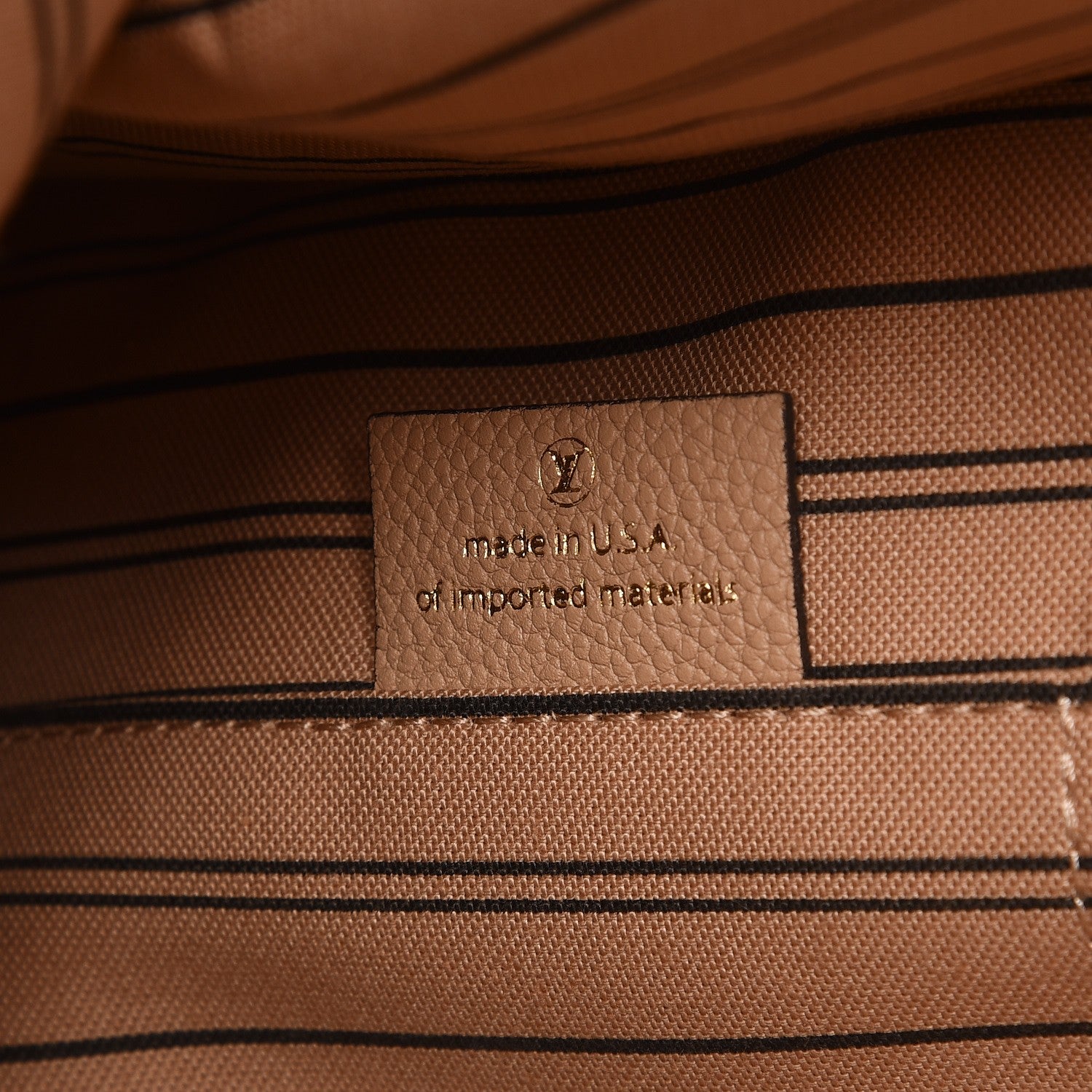 Louis Vuitton Empreinte Pont Neuf GM Dune 7 of 9