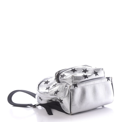Saint Laurent Metallic Buffalo Star Hunting Backpack Silver Black 3 of 11