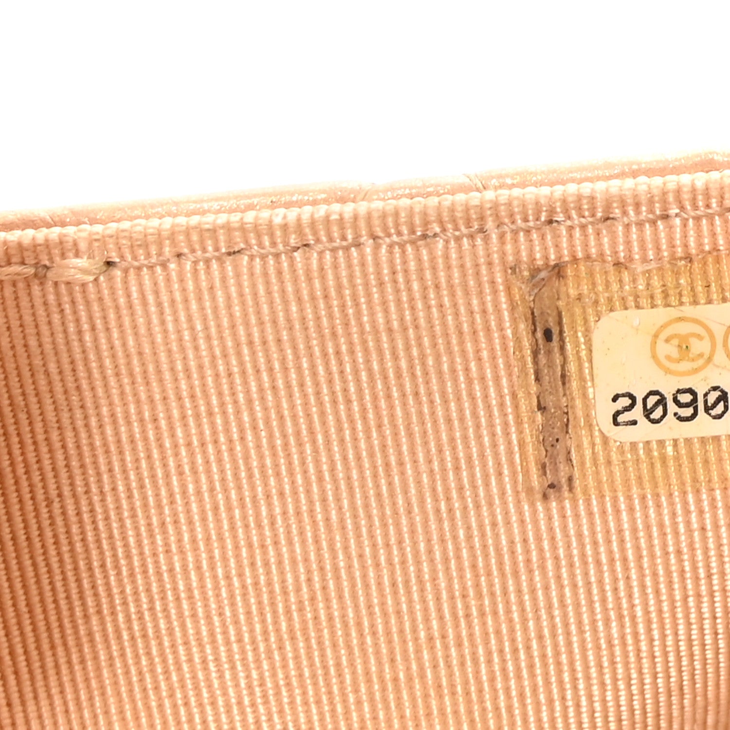 Chanel Metallic Calfskin Lucky Charms Casino 2.55 Reissue Wallet On Chain WOC Beige 8 of 11