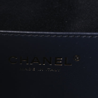 Chanel Denim Quilted Medium Chanel 25 Handbag Dark Blue 7 of 12