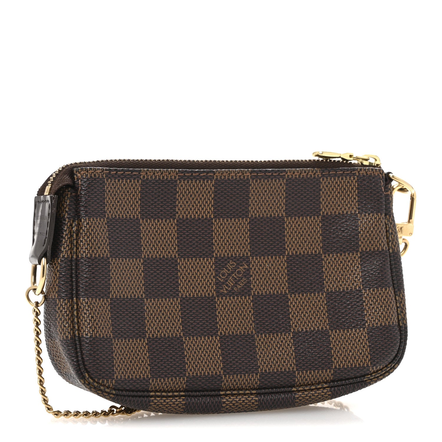 Louis Vuitton Damier Ebene Mini Pochette Accessories 3 of 9