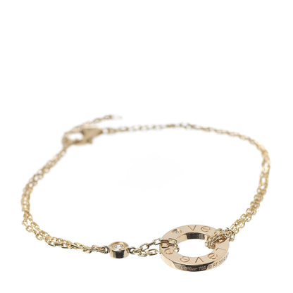 Cartier 18K Yellow Gold Diamond LOVE Bracelet 1 of 5