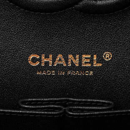 Chanel Patent Quilted Medium Double Flap Black 6 of 10
