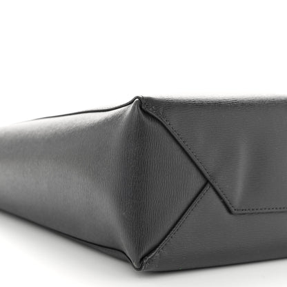 Celine Grained Calfskin Small Vertical Cabas Black 8 of 11