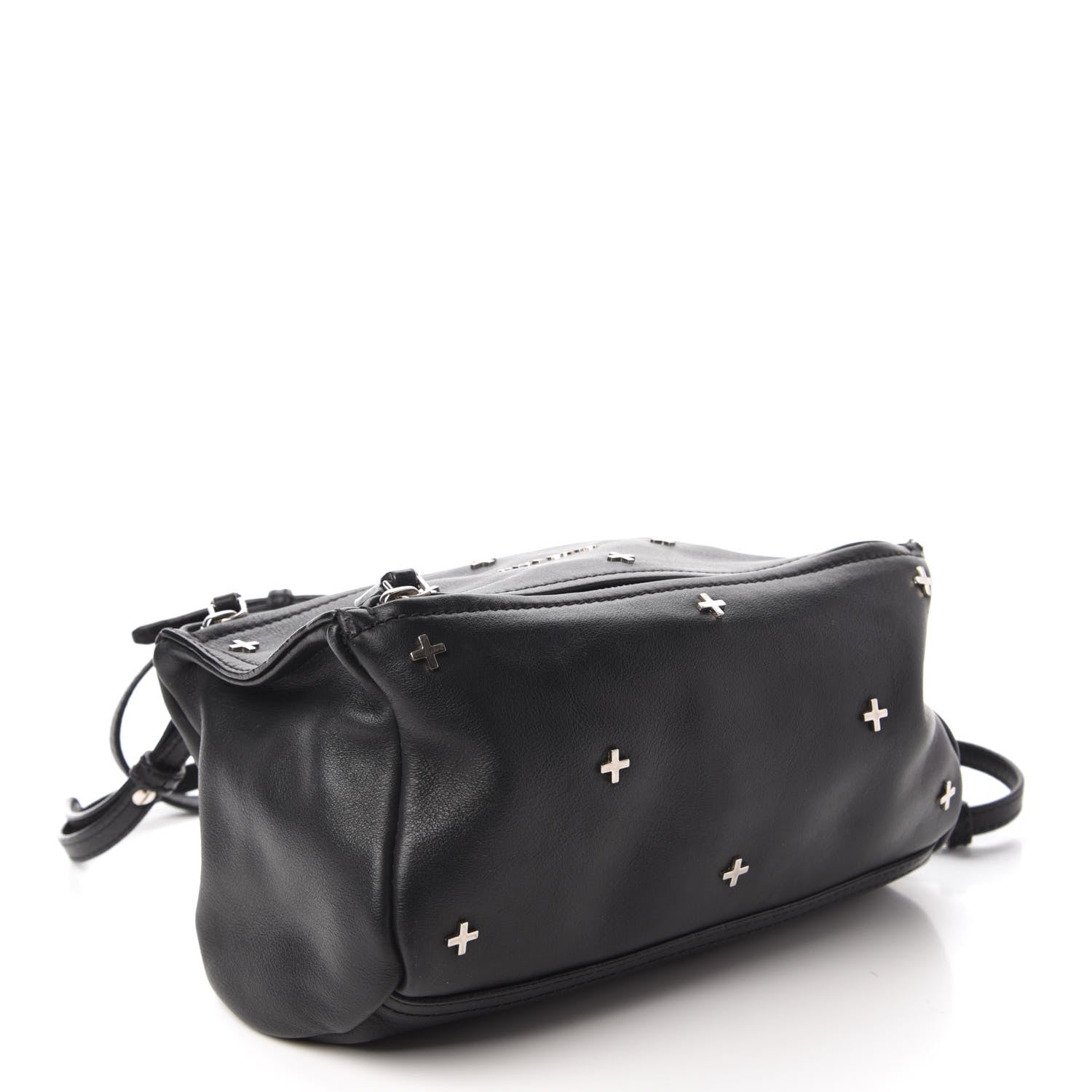 Givenchy Calfskin Cross Embellished Mini Pandora Black 4 of 10