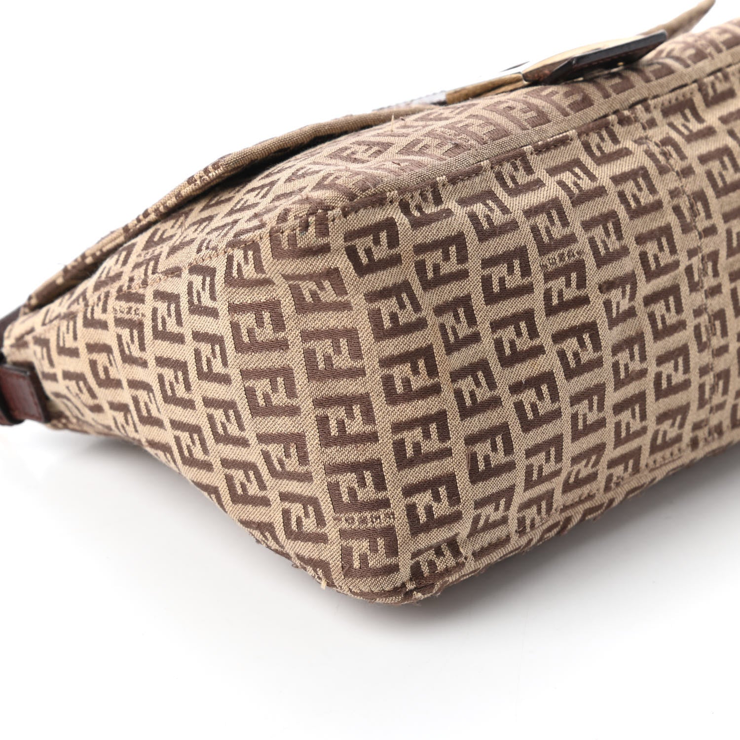 Fendi Zucchino Vitello Mama Baguette Mogano Panna Bruciato 6 of 12