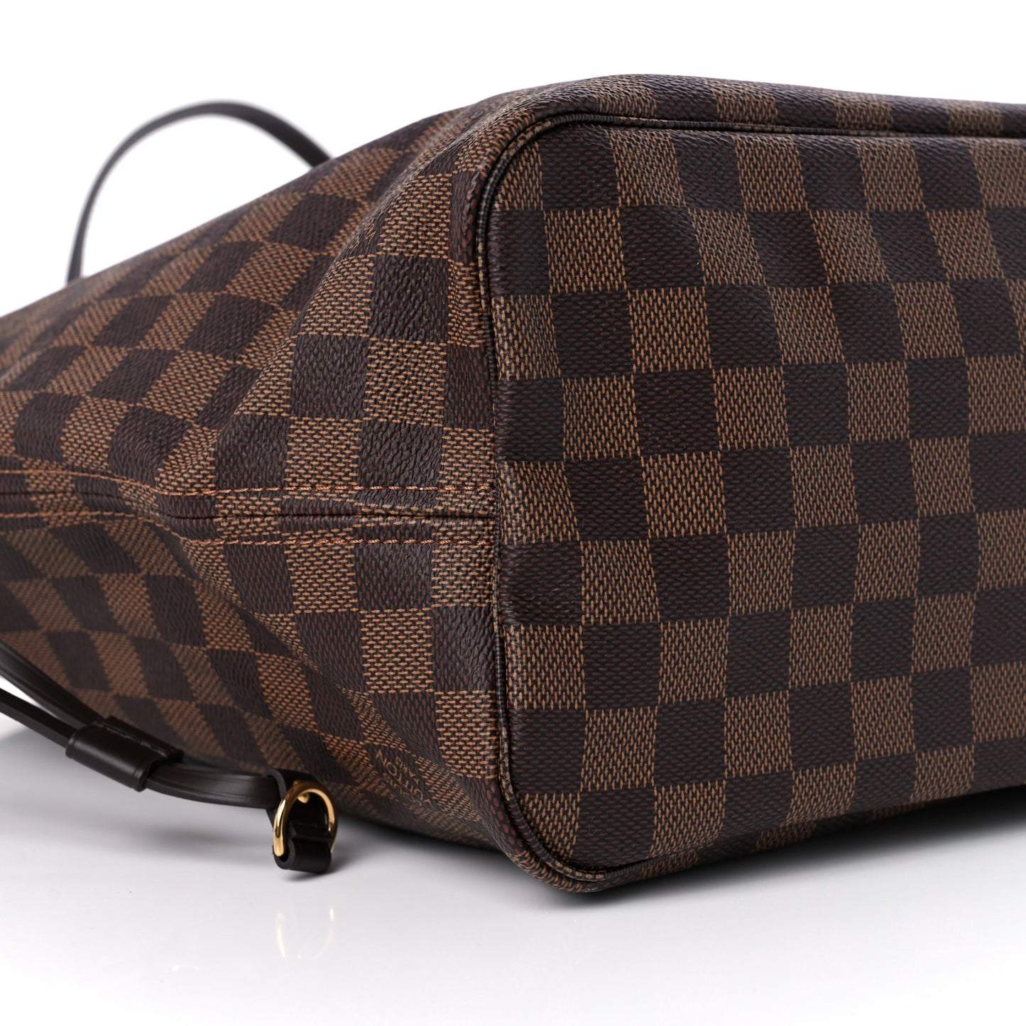 Damier Ebene Neo Neverfull MM Rose Ballerine