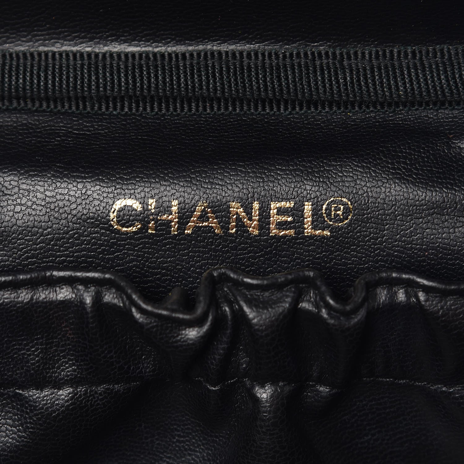 Chanel Caviar Vanity Cosmetic Case Black 6 of 16