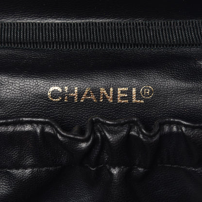 Chanel Caviar Vanity Cosmetic Case Black 6 of 16