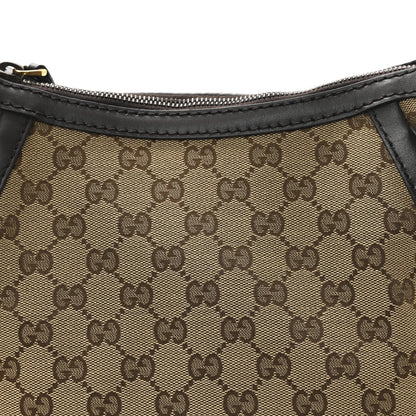 Gucci Monogram Small Scarlett Studded Interlocking G Hobo Dark Brown 8 of 11