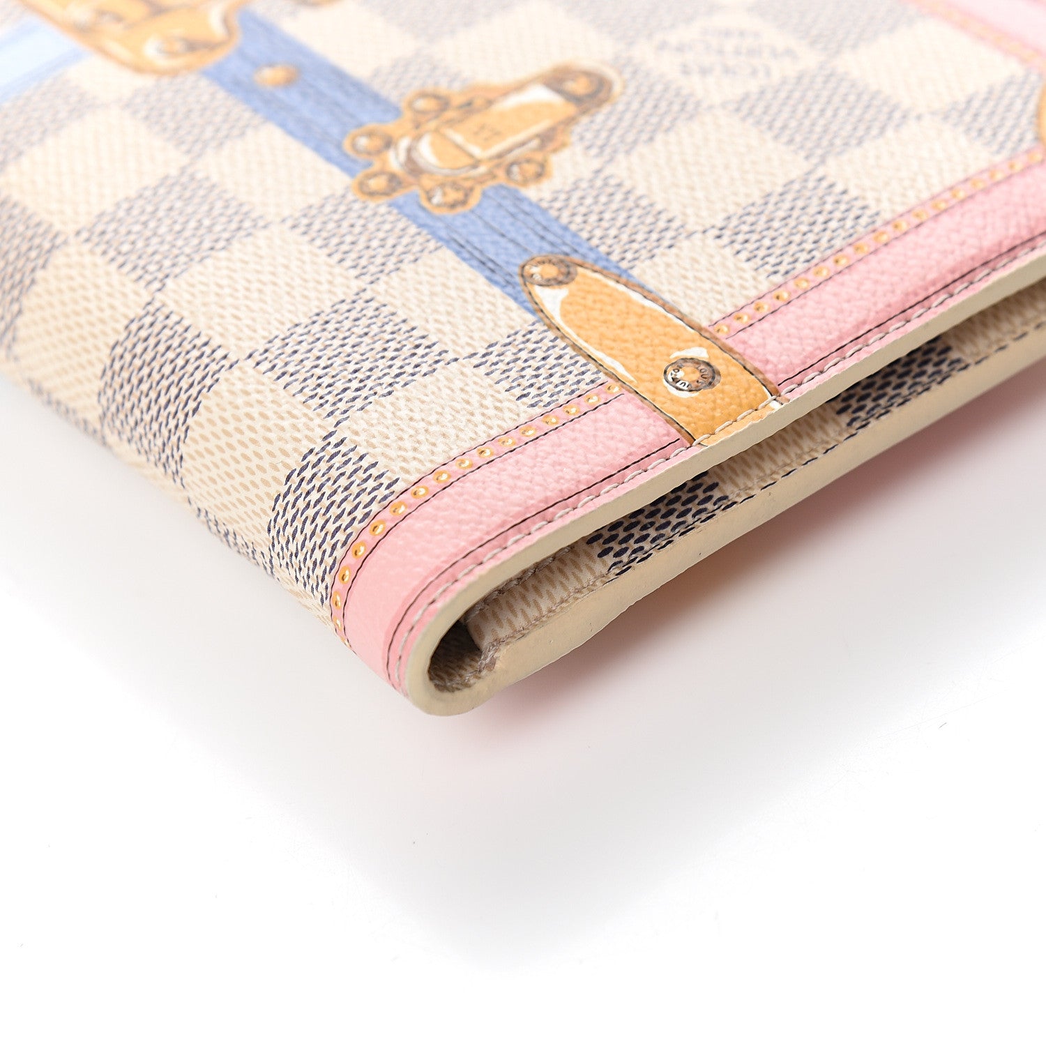 Louis Vuitton Damier Azur Summer Trunks Pochette Weekend 9 of 11