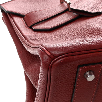 Hermes Taurillon Clemence JPG Birkin 42 Rouge H 9 of 25